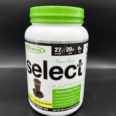 PEScience, Vegan Series, Select Protein, Chocolate Bliss, 26.7 oz (756 g)