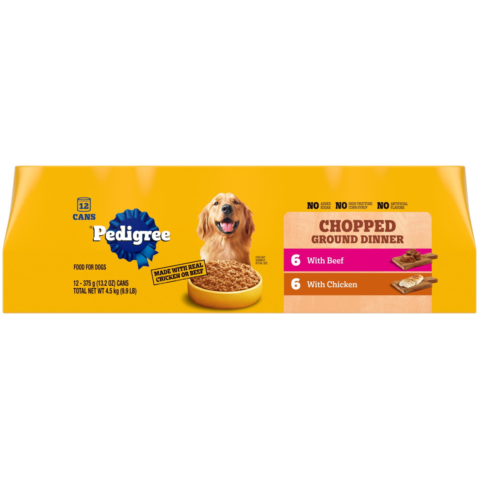   Chicken & Beef Variety Pack Wet Dog Food, 13.2 Oz. Cans 12