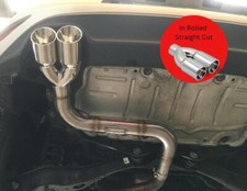 PIPE DYNAMICS VW Golf MK7 1.4tsi 140-150BHP Heck-Endschalldämpfer Entfernung