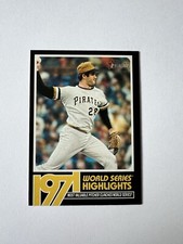 2020 Topps Heritage 1971 World Series Highlights Steve Blass Baseball Card 