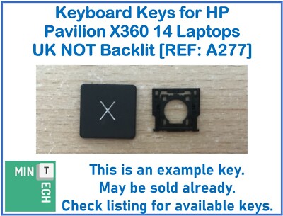 Tastatur Ersatz Tasten für HP Pavilion x360 14 Laptops UK Layout NICHT Hintergrundbeleuchtung