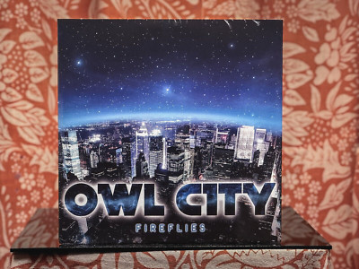 SEALED Owl City Fireflies Good Time BLUE vinyl 7'' Singles Day midsummer ocean