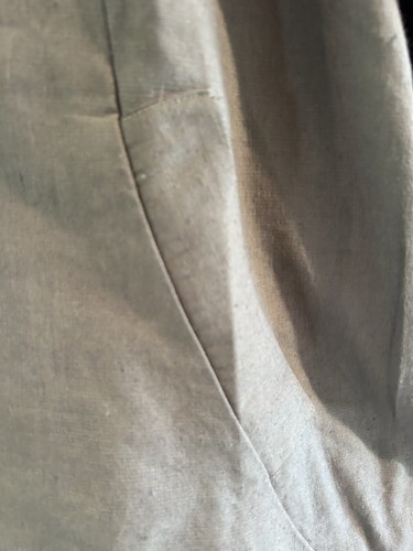 Kai Mira Lagenlook Hemp Soy Silk Jacket Sz XL Art To Wear USA Made Green Natural - Picture 6 of 16
