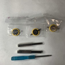 Game Boy Battery With Tools To Change Battery  s On Dry Gameboy Battery  s CR1616