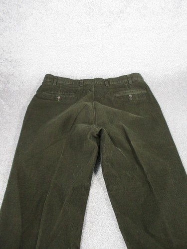 Orvis Pants Mens 38 Dark Green Corduroy Trousers * - Picture 13 of 13