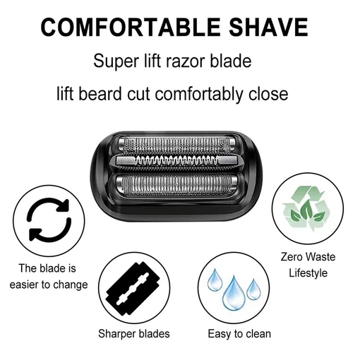 S5/S6 Electric Shaver Replacement Head 53B 50-R1000s 50-B1300s 5762 5764 6075cc - Picture 3 of 10