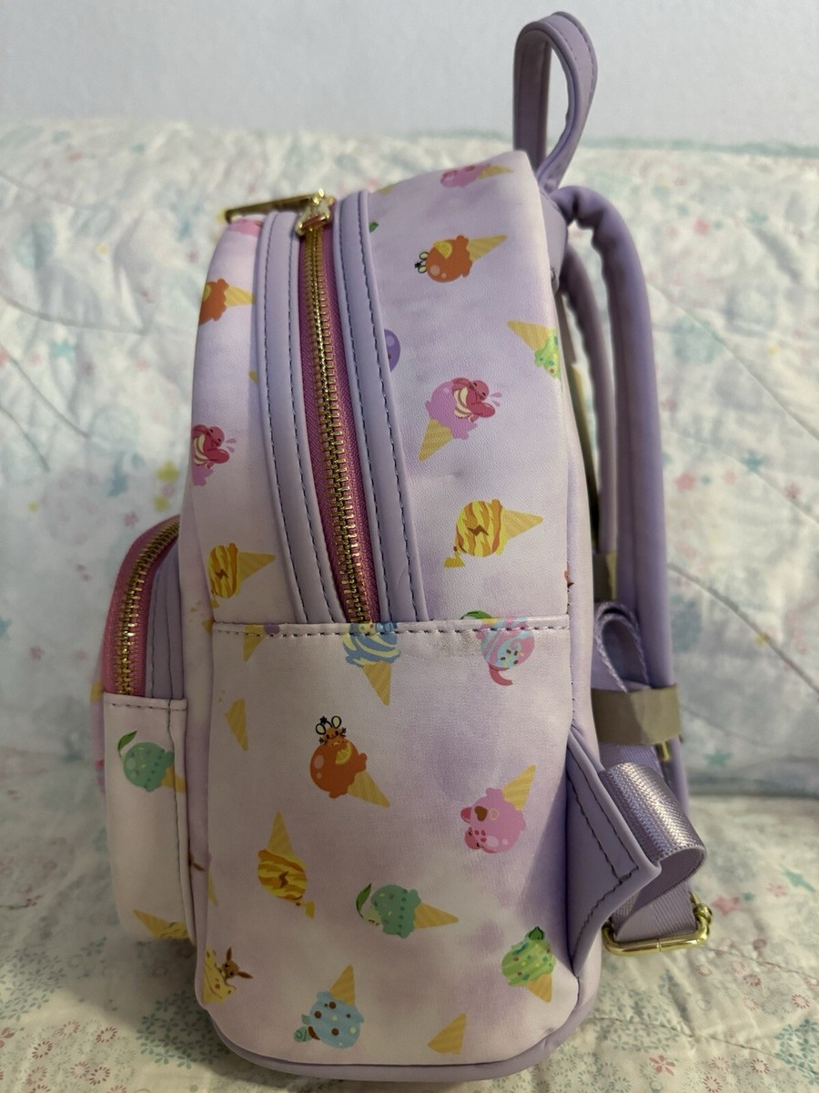 box lunch pokemon loungfly ice cream mini backpack NWT Loungefly Pokémon Ice Cream Mini Backpack