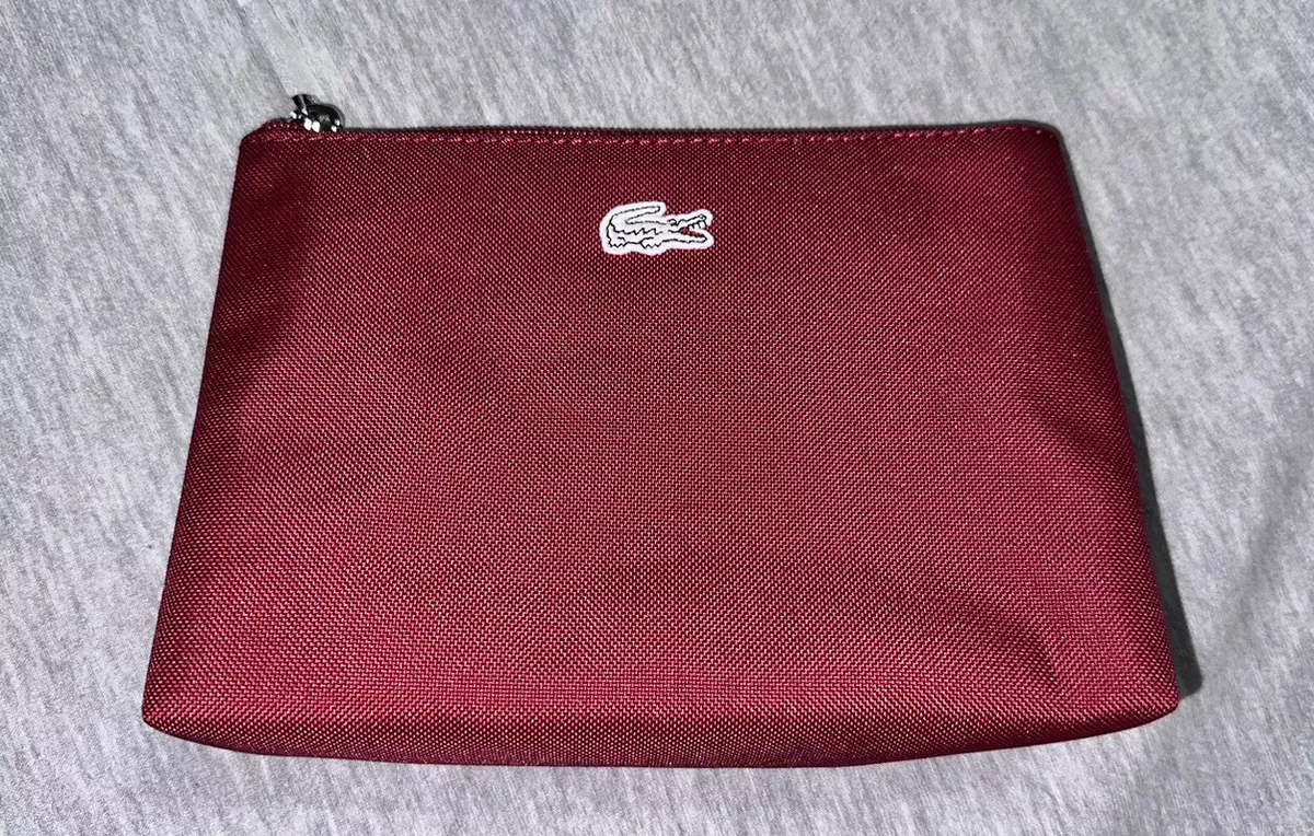 Lacoste red shop purse