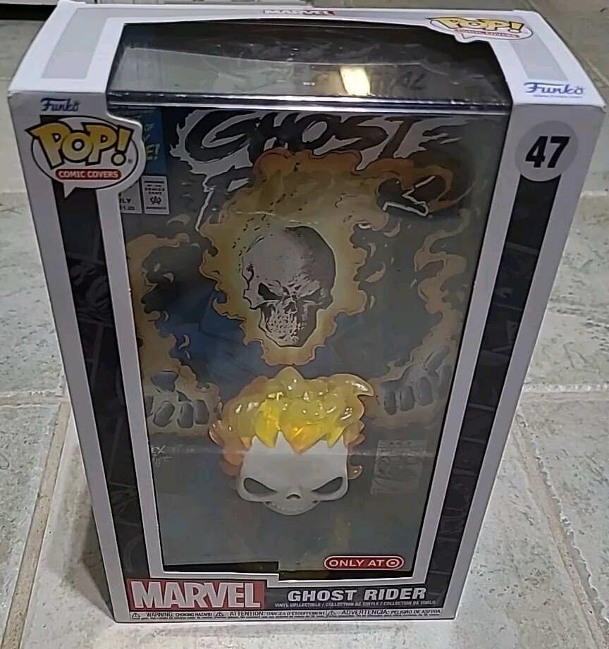 Funko POP! Comic Covers 47 Marvel Ghost Rider #1 Target Exclusive | eBay