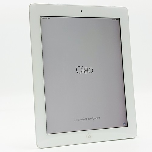 Apple iPad 2a Generazione 9.7" 16GB Wi-Fi GSM Tablet Bianco Mod. A1396