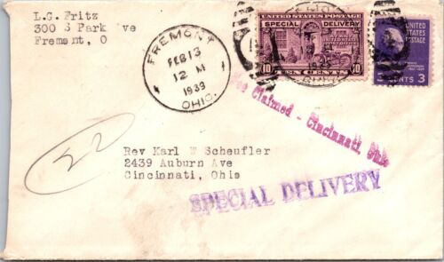 1939 - Sonderzustellpost - Fremont, Ohio - F37807 - Bild 1 von 2