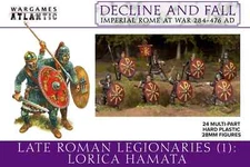 Wargame Atlantic Late Roman Legionaries (1): Lorica Hamata 25 Models