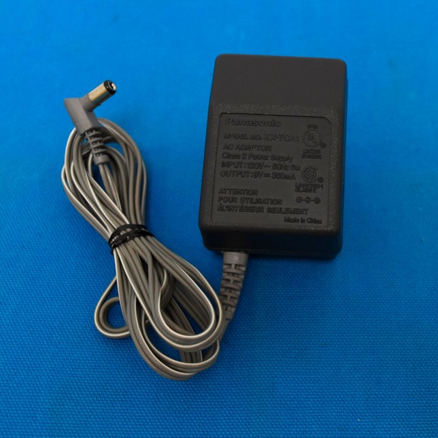 Panasonic KXTCA1 AC Adapter 9v 350mA for TG4000B KXTGA400B 4Line