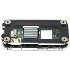 C4Labs Zebra Zero Heatsink Case for Raspberry Pi Zero 2 - Color Size Options