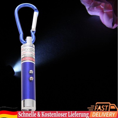 3-in-1  Pointer Cat  Mini 2LED Carabiners Flashlights 650nm for Camping