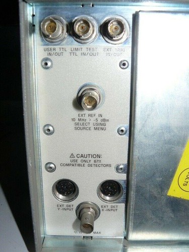 HP AGILENT 8711A 300kHz 1300MHz With Option 1C21E1 - Foto 6 di 7