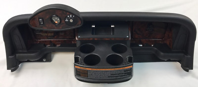 EZ GO RXV GOLF CART FULL DASH COVER -8 COLORS-2015 & UP MODEL WITH GUAGE PLATE