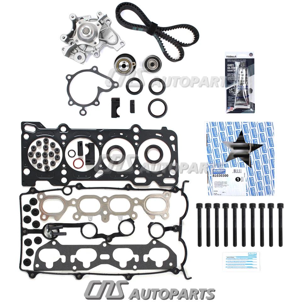 Head Gasket Set Timing Belt Kit Fit 00-03 Mazda 626 Progete 2.0 DOHC 16V FS - Изображение 4 из 4