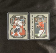 🔥2021 Panini Prizm Football Justin Fields RC Rookie #334 New Recruits Bears📈