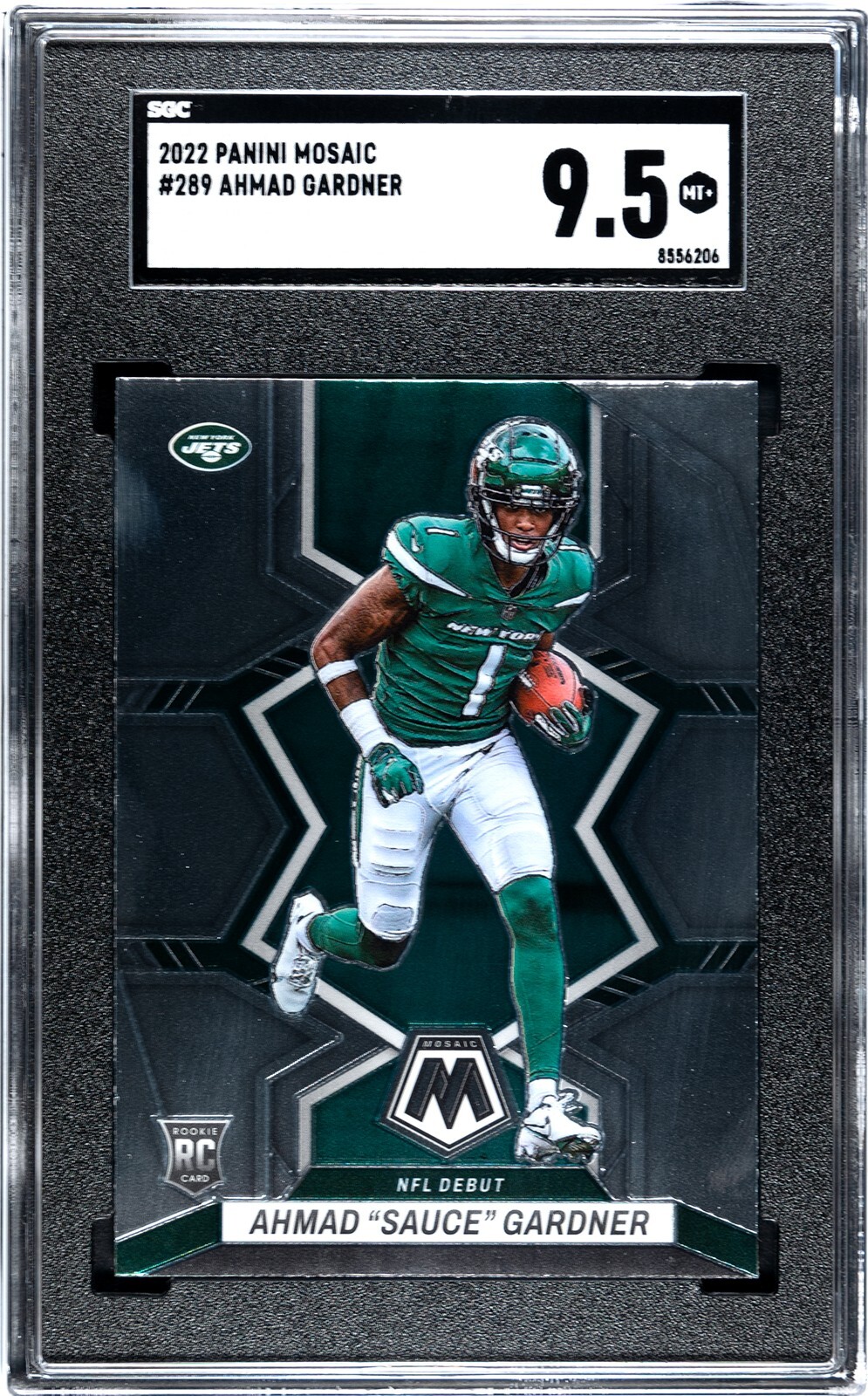 2022 Panini Mosaic #289 Ahmad Gardner SGC 9.5 RC