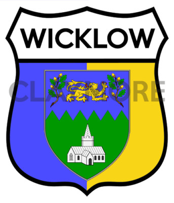 WICKLOW IRLAND Auto Aufkleber Camper Van Motorrad LKW Irish Dublin KORK
