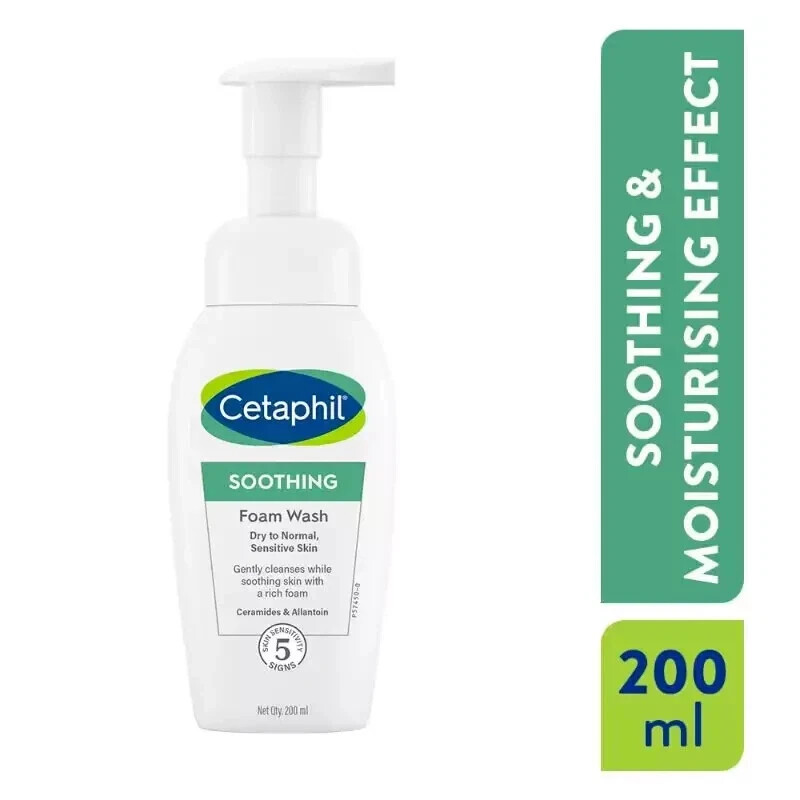 Cetaphil Foam Wash for Dry to Normal Skin with Ceramides 200ml