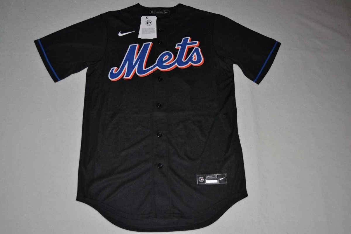 Nike Men's New York Mets Max Scherzer #21 BLACK Cool Base