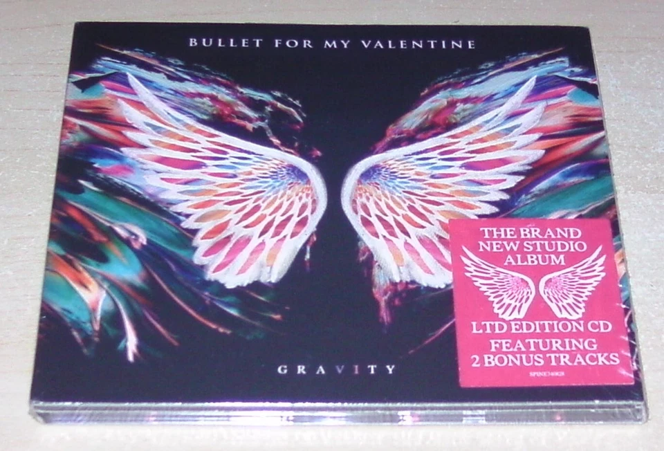 BULLET FOR MY VALENTINE GRAVITY LIMITIERTE CD IM DIGIPAK SCHNELLER VERSAND NEU - Bild 3 von 3