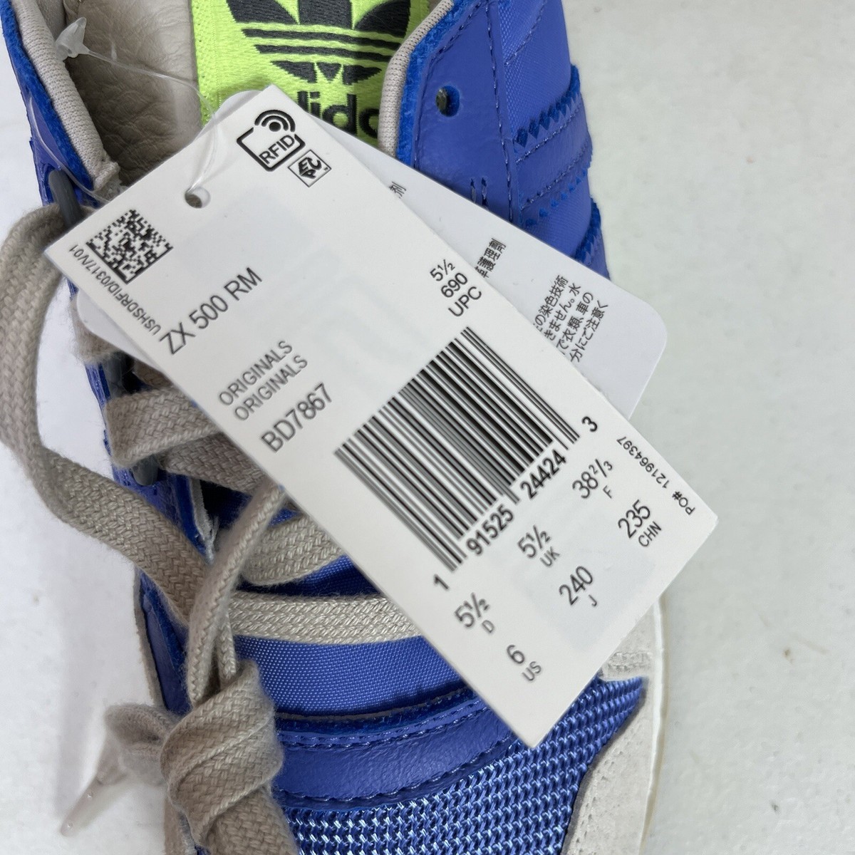 Adidas Originals ZX 500 RM Real Lilac BD7867 Mens Size 6