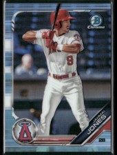 2019 Bowman Draft #BDC-163 Jahmai Jones Chrome Sky Blue Refractor