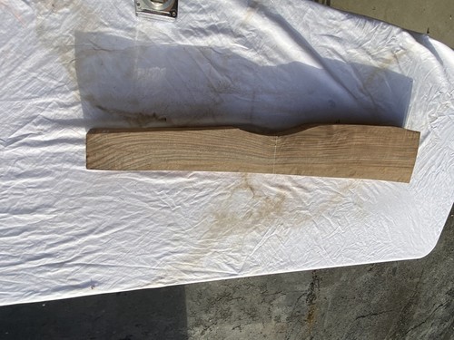 BEAUITFUL English Walnut 253 Forearm Kiln Dried Shotgun blank turning Spindle - Picture 7 of 14