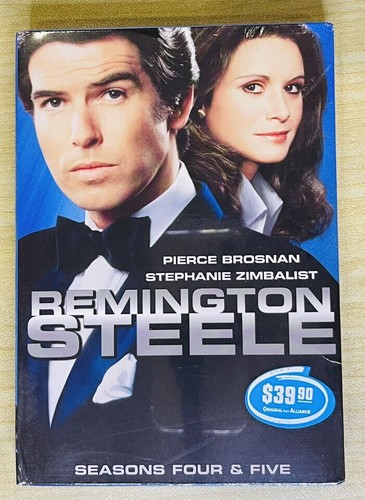 DVD REMINGTON STEELE SEASON 4+5 COMPLETE (5-DISC BOXSET) @ BRAND NEW SEALED