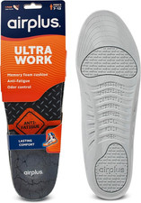 Airplus Ultra Work Memory plus Shoe Insoles for All Day Comfort and Foot Pain Re