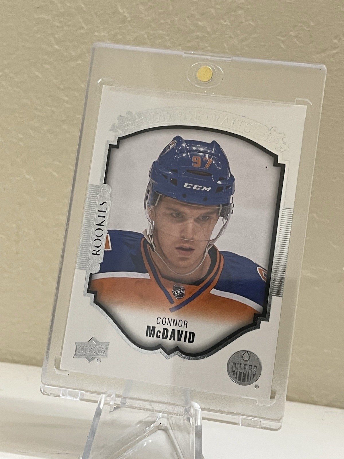 Upper Deck 2015-16 Ud Portraits Rookie Connor McDavid #G6 Oilers NHL