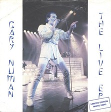 Gary Numan - The Live EP (7", EP, Ltd, Whi)