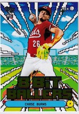 2026 Topps Series 1 Celebration - 8 Bit Ballers Chase Burns #8B-3 (RC) Reds