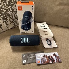 JBL Flip 7 Portable Bluetooth Speaker BLUE Genuine not fake OPEN BOX
