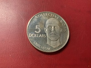Guyana 5 Dollars 1976 Silber PP 10 Jahre Unabhängigkeit (217)