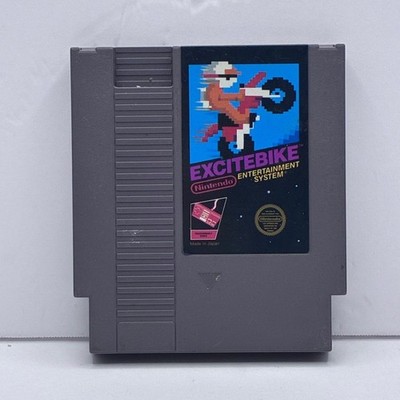 Excitebike NES Nintendo Entertainment System Classic Racing Video Game