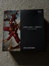 BUNDLE (BOTH) Kaiyodo Revoltech Amazing Yamaguchi Iron Spider Action Figures