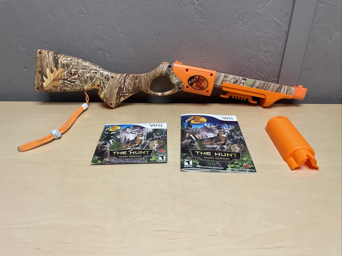 Bass Pro Shops Shot Gun (Camo Orange) for Nintendo Wii The