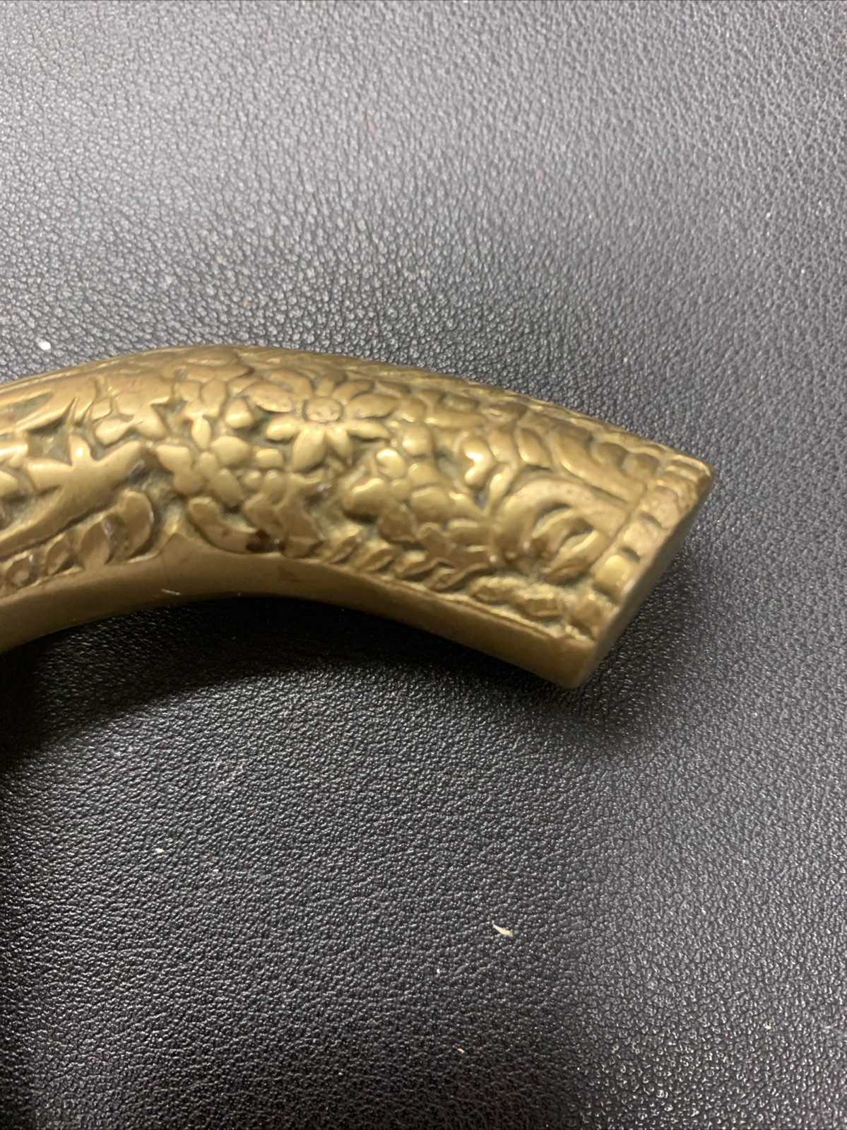 Brass solid Vintage Head Handle  Walking Stick Ca… - image 8