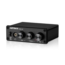 AIYIMA DAC-A2 Headphone Amplifier DAC with Bass Treble Controls PC-USB/Optical/C