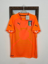 Italia 2014 Puma Portero Fútbol Camiseta Maglia Hombres Camiseta Rara Talla M