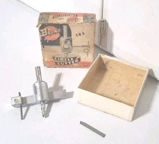 Vintage Bruno Adjustable Circle Cutter 105. 1 7/8" To 8" Cuts Steel/plastic ETC
