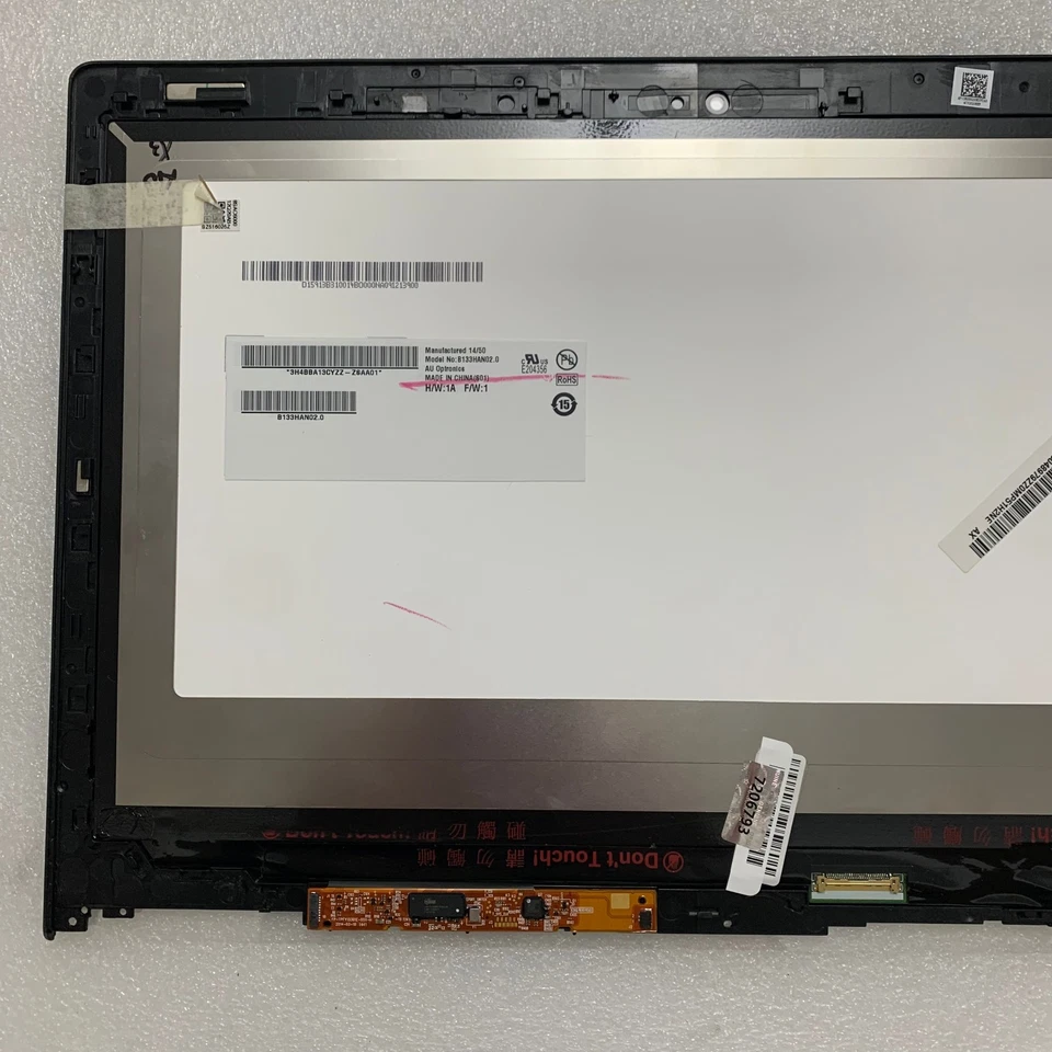 GENUINE Lenovo Ideapad Yoga 2 13 FRU 90400287 Screen and Digitizer Assembly-NEW - Image 4 of 4