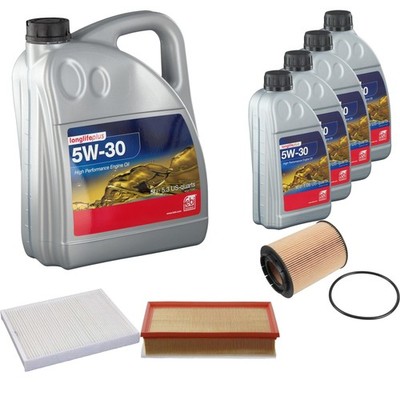 FEBI Inspektionspaket 9L Longlife Plus 5W-30 für VW Multivan V 7HM 7HN 7HF