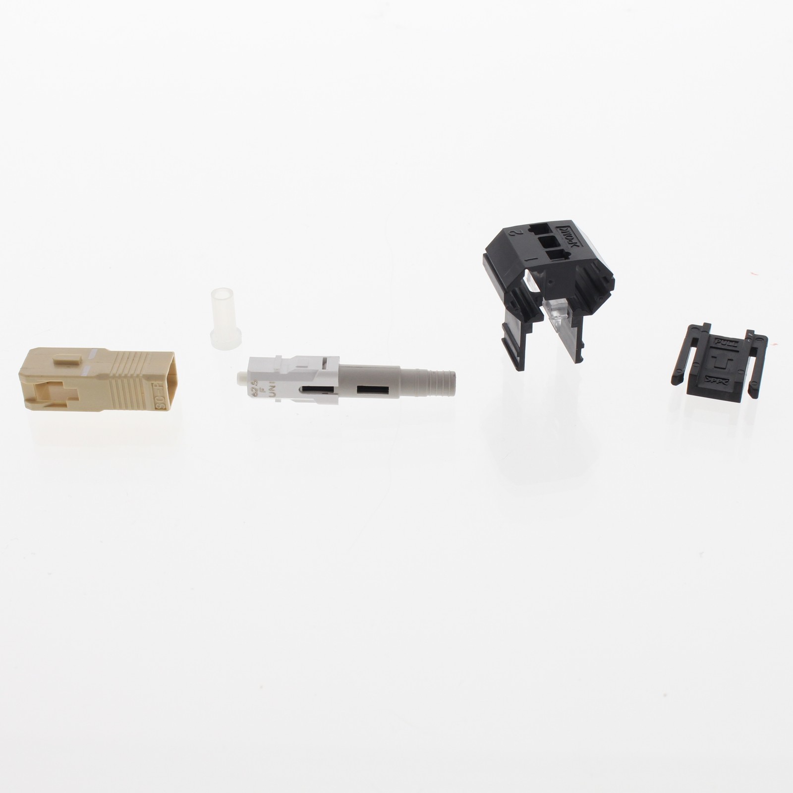 6 Leviton Uplink Pre-Polished Fiber Connector SC 62.5UM M-Mode