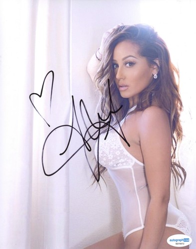 Adrienne Bailon Houghton "The Cheetah Girls" AUTOGRAPH Signed 8x10 Photo ACOA - Picture 1 of 2