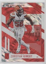 2017 Panini Unparalleled Red /15 Christian Kirksey #200 0q3